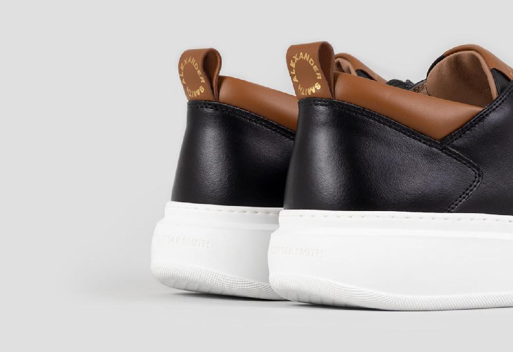 Alexander Smith WEMBLEY MAN BLACK DARK COGNAC