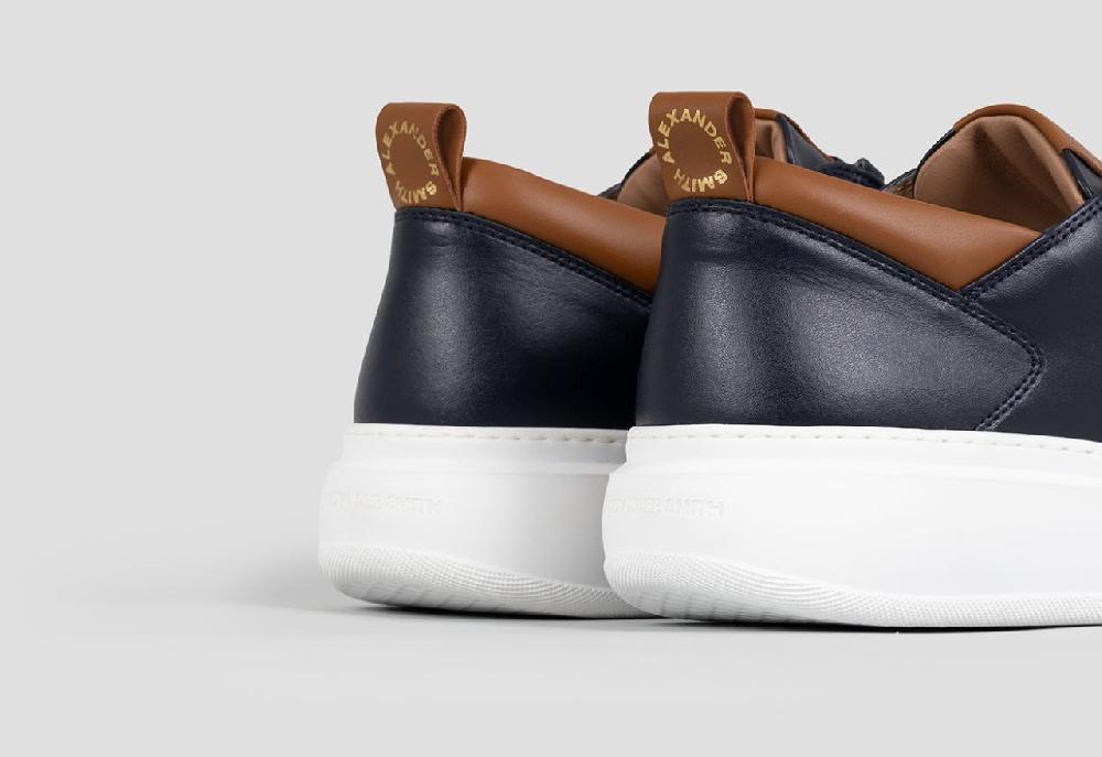 Alexander Smith WEMBLEY MAN BLUE DARK COGNAC