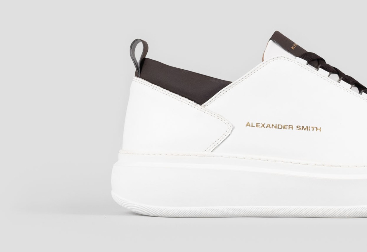 Alexander Smith WEMBLEY MAN WHITE DARK BROWN