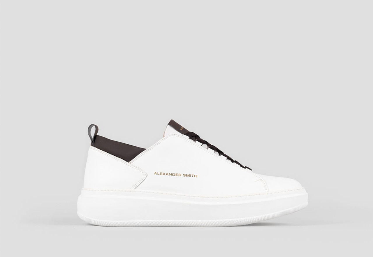 Alexander Smith WEMBLEY MAN WHITE DARK BROWN