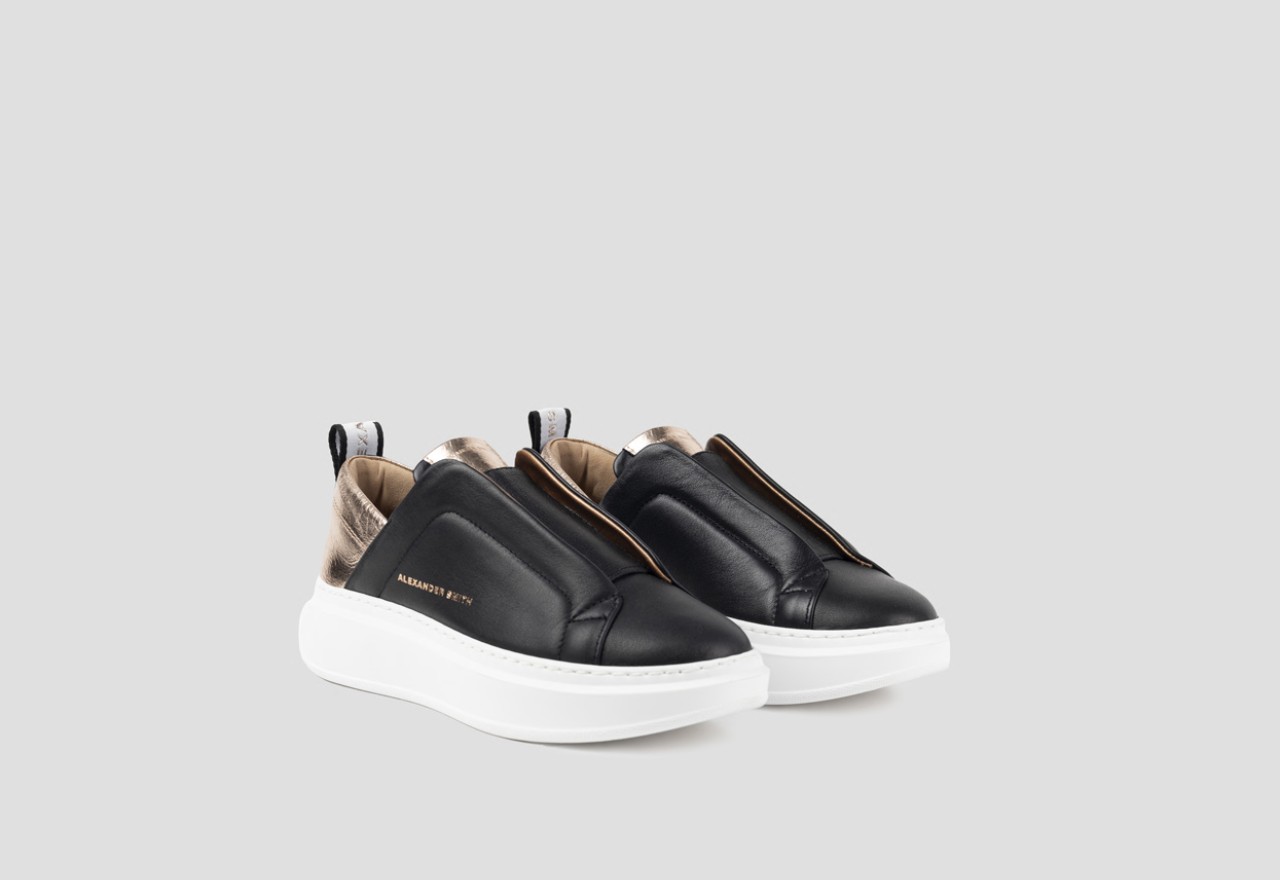 Alexander Smith WEMBLEY SLIP-ON WOMAN BLACK COPPER