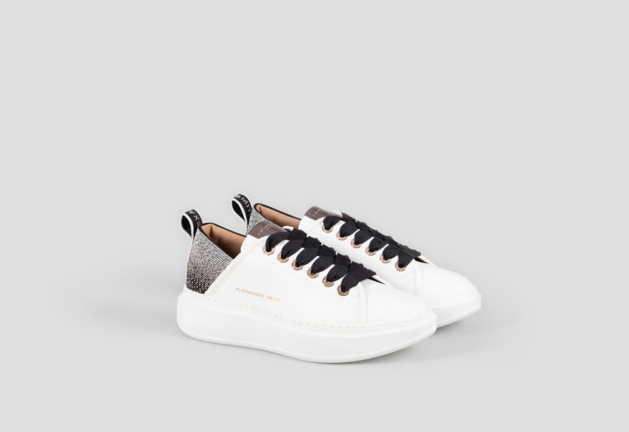 Alexander Smith WEMBLEY WOMAN WHITE BLACK SILVER