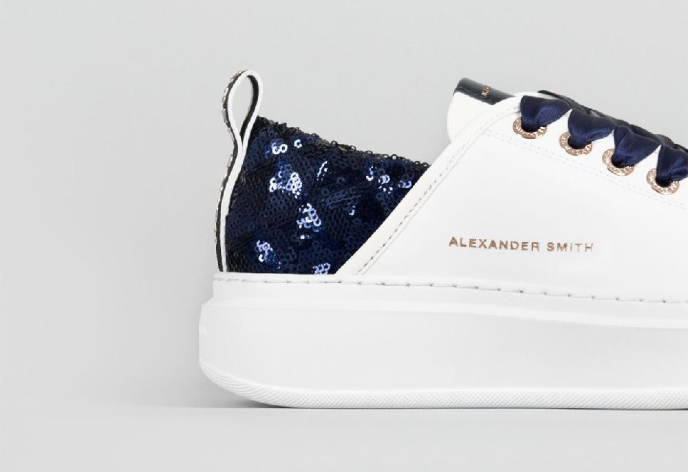 Alexander Smith WEMBLEY WOMAN WHITE BLUE
