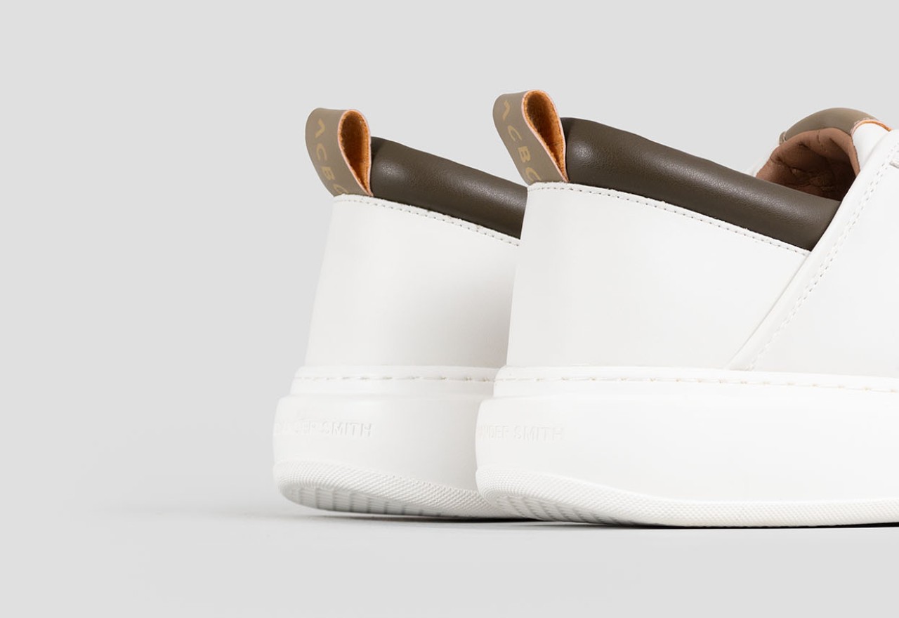 Alexander Smith ECO-WEMBLEY MAN WHITE MILITARY OLIVE