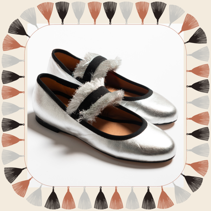 Allagiulia Ballerina Lolita Frangia ARGENTO