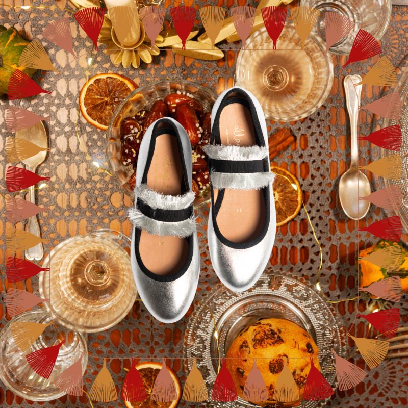 Allagiulia Ballerina Lolita Frangia ARGENTO