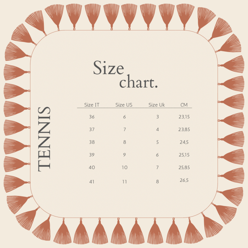 Allagiulia Tennis Frangia LANA GRIGIO