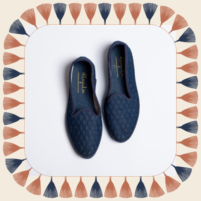 Allagiulia Friù Pantelleria MATELASSÉ denim – EXCLUSIVE