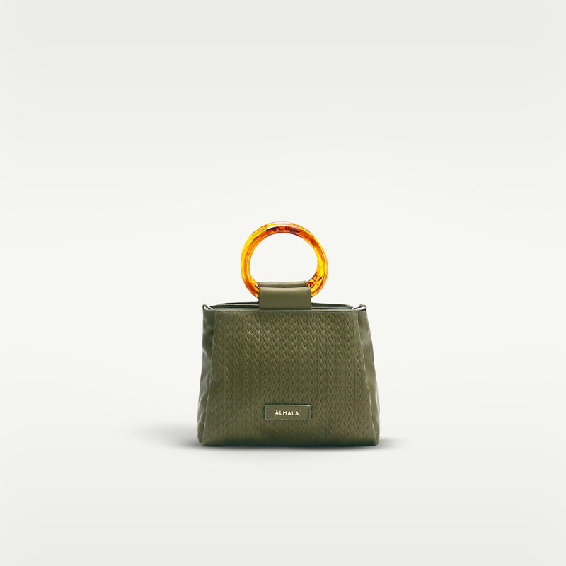 ALMALA ACETATE BAG | OLIVA