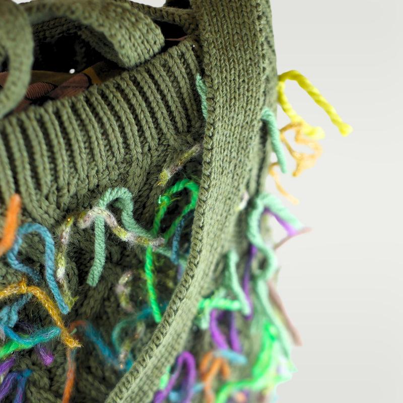 ALMALA BORSA LANA | VERDE