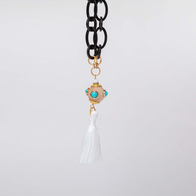 ALMALA COLLANA NAPPA BLACK & WHITE | BIANCO