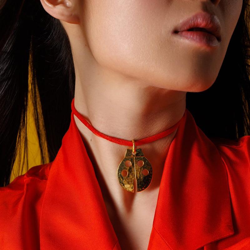 ALMALA GIROCOLLO LADYBUG | ARANCIONE