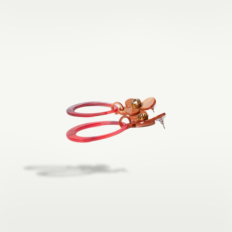 ALMALA ORECCHINO FIORE | FUCSIA