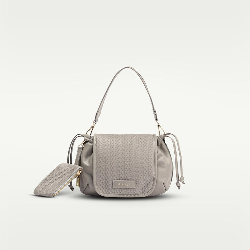 ALMALA PUFFY BAG | CEMENTO