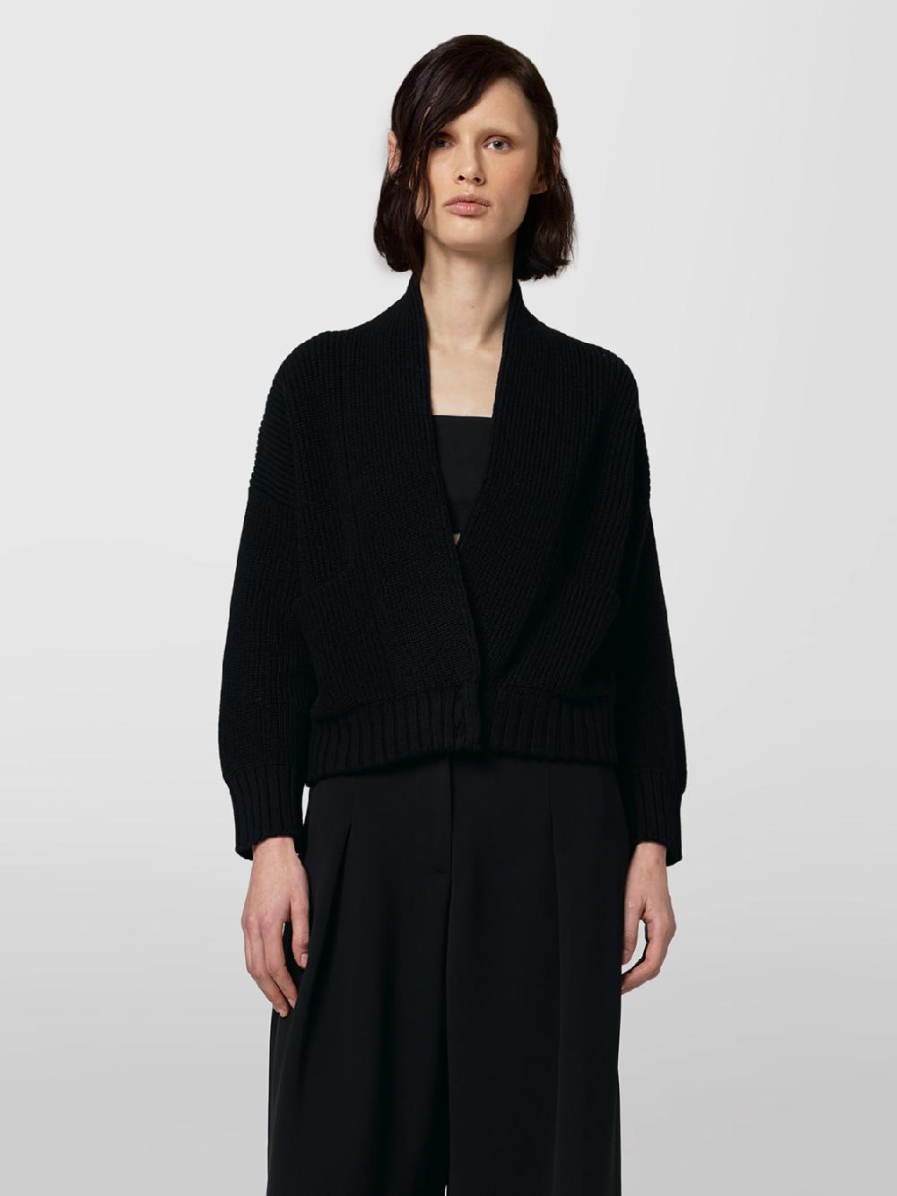 Alpha Studio CARDIGAN BLOUSON M/L RASATO