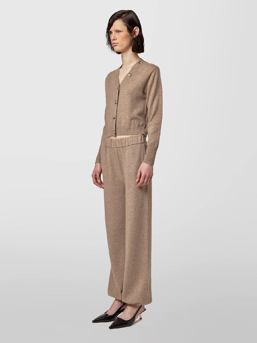 Alpha Studio CARDIGAN CROPPED FIT M/L RASATO