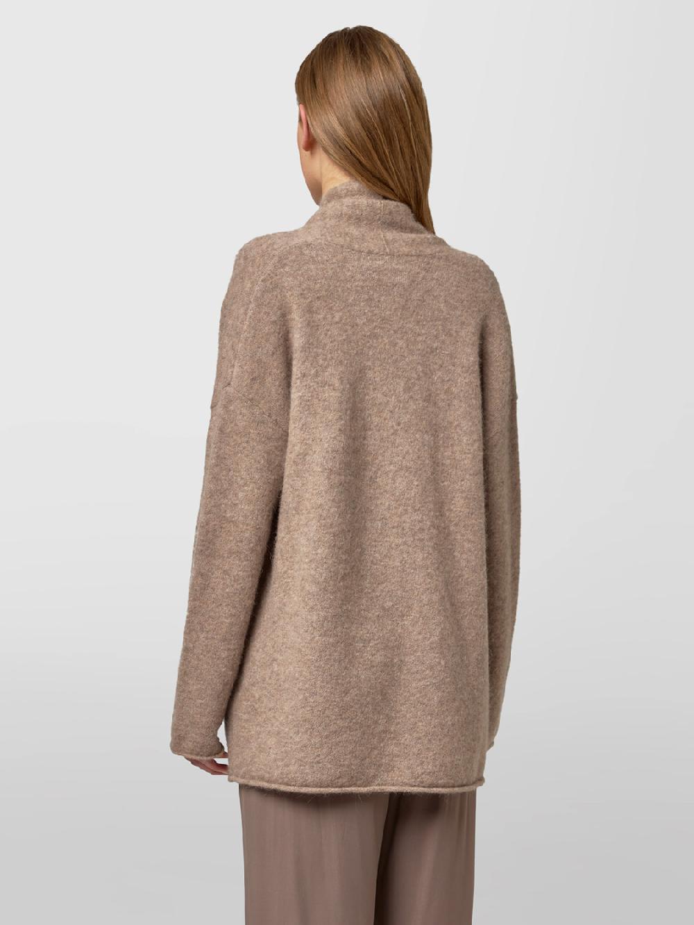 Alpha Studio CARDIGAN DOPPIOPETTO RASATO BRUSHED