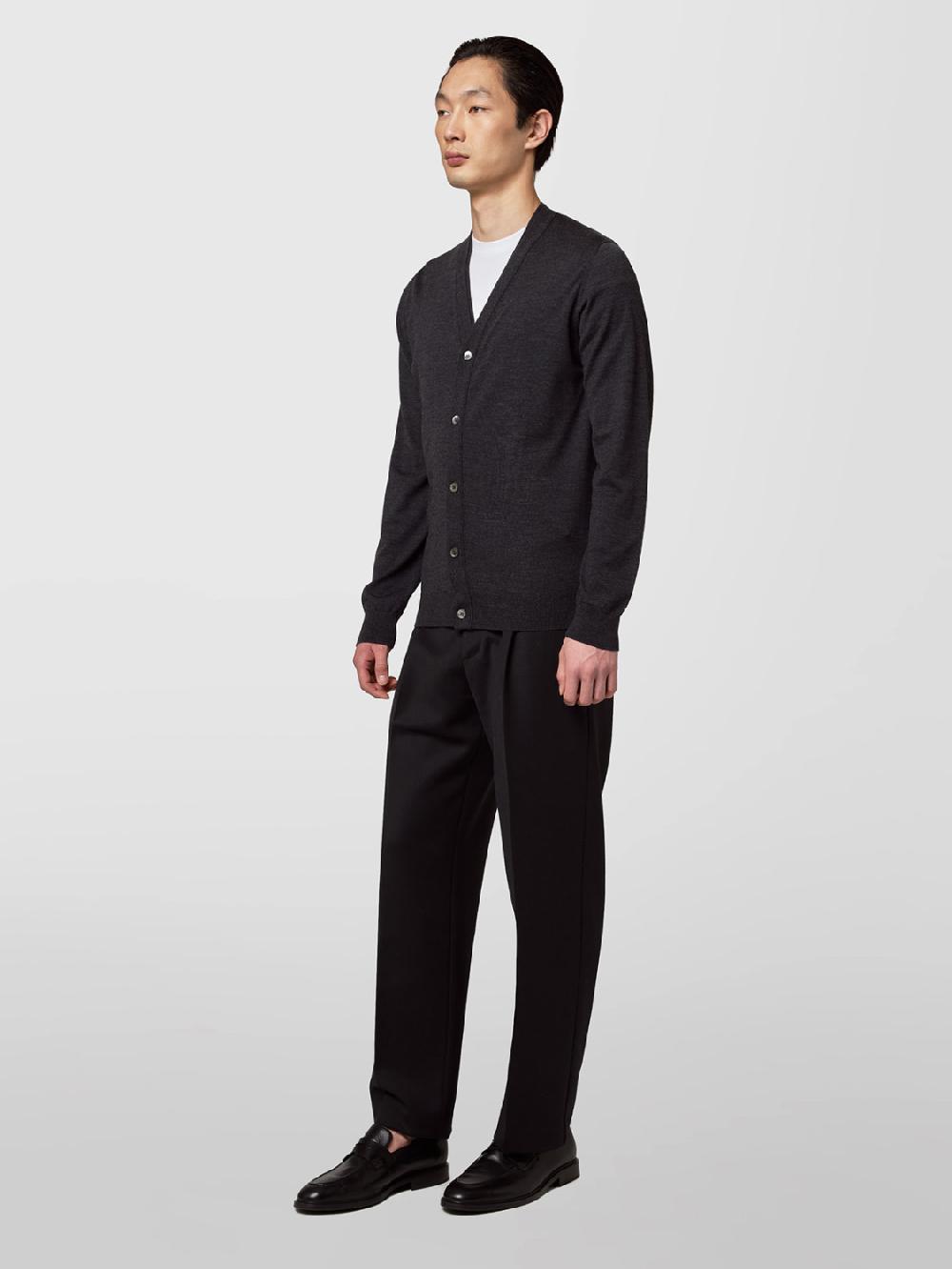 Alpha Studio CARDIGAN IN MERINOS ULTRAFINE