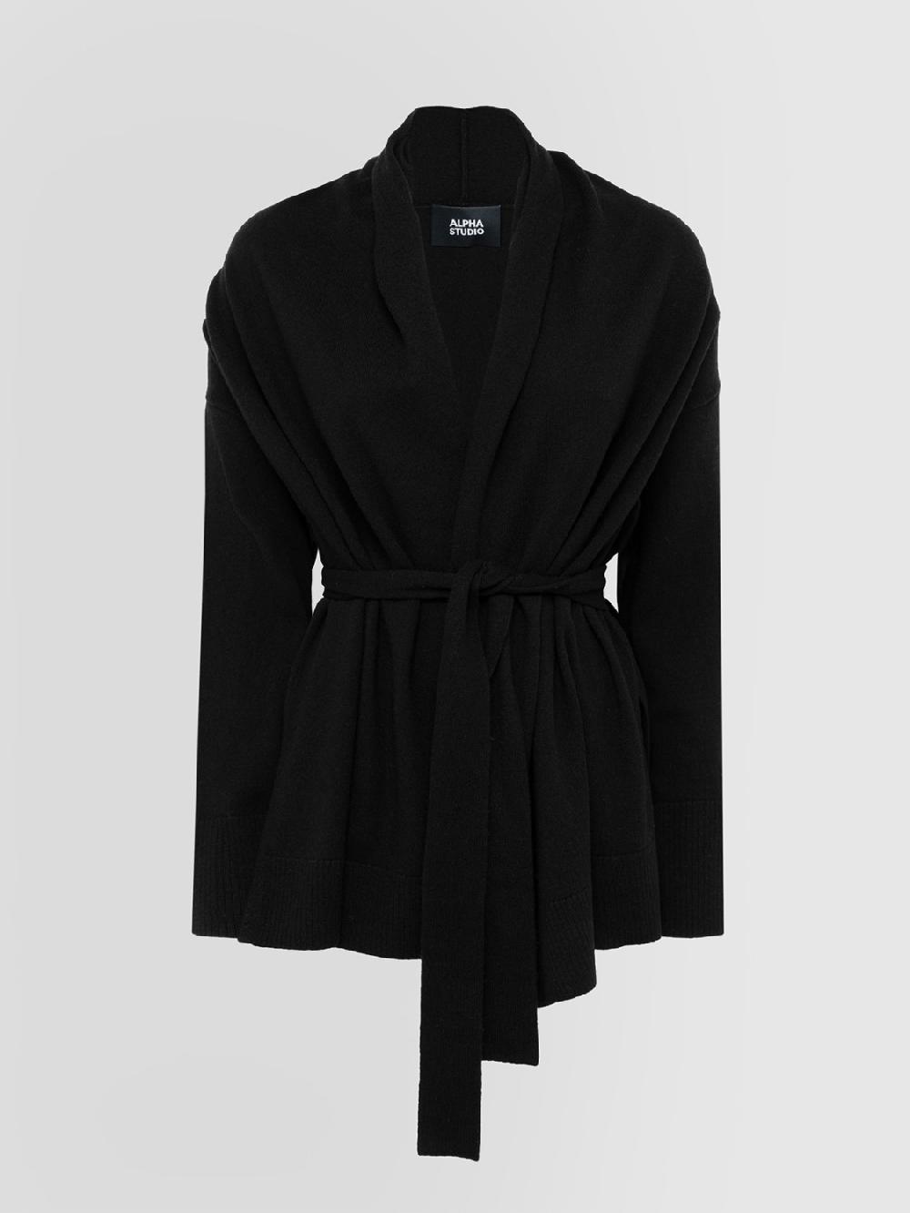 Alpha studio CARDIGAN STOLA M/L RASATO