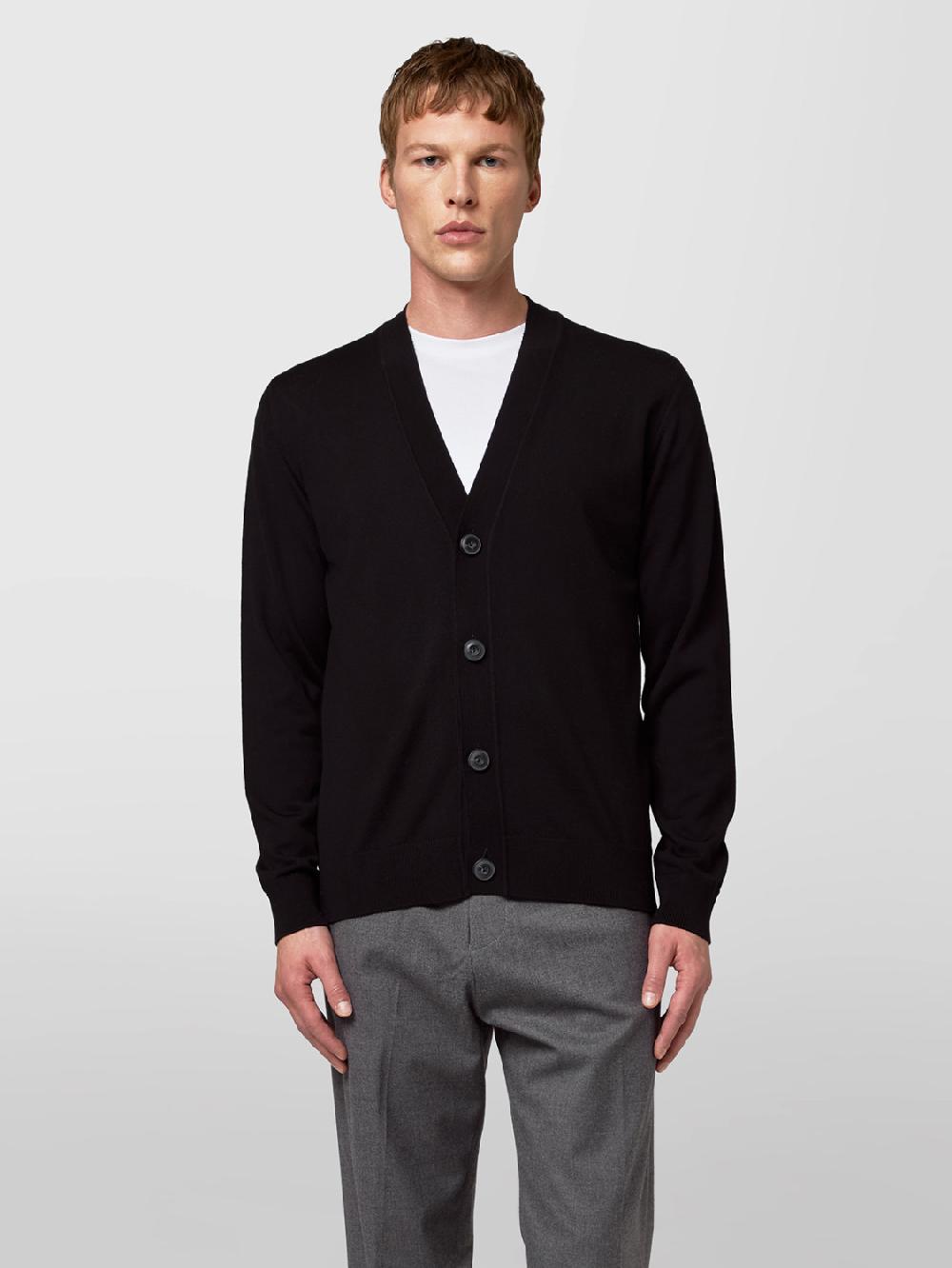 Alpha Studio CARDIGAN TOPPE IN MERINOS