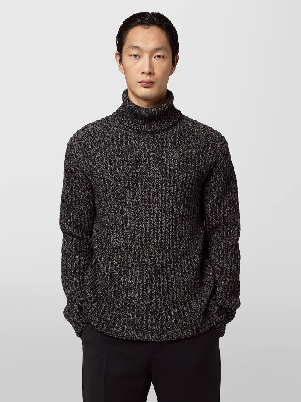 Alpha Studio CICLISTA IN ALPACA MOULINE CON TOPPE