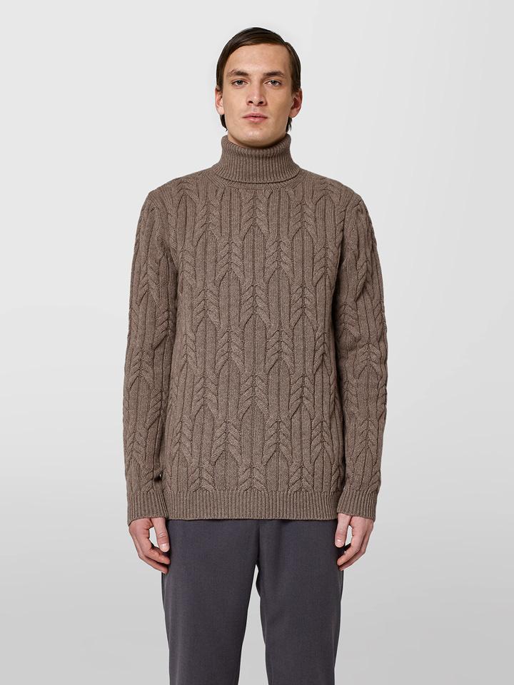 Alpha Studio CICLISTA IN CASHMERE TRECCIA