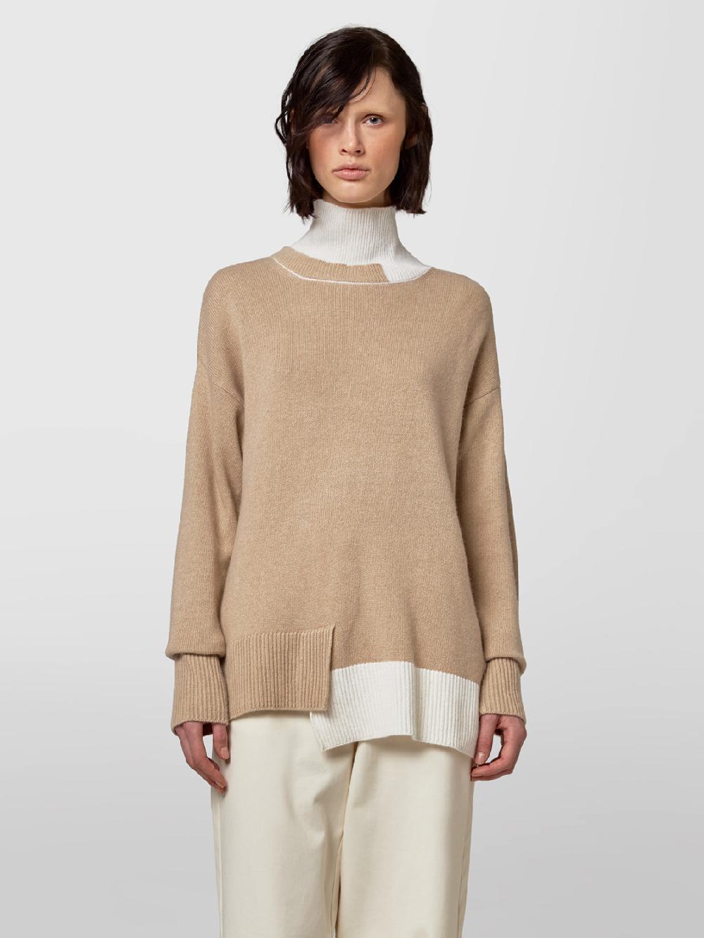 Alpha Studio COLLO ALTO INTARSIO BI COLOR