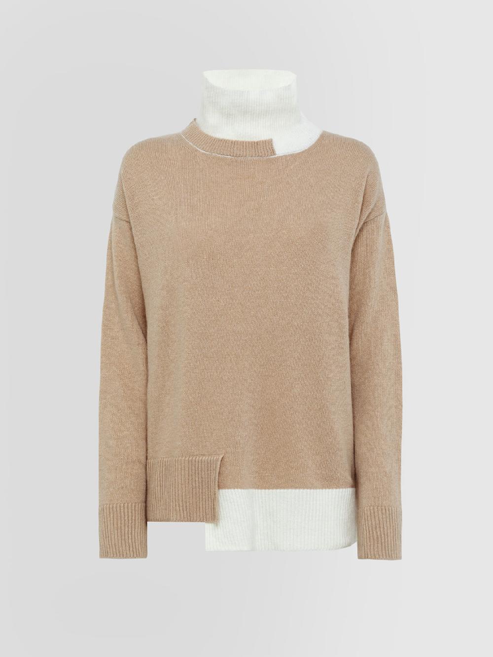 Alpha studio COLLO ALTO INTARSIO BI COLOR