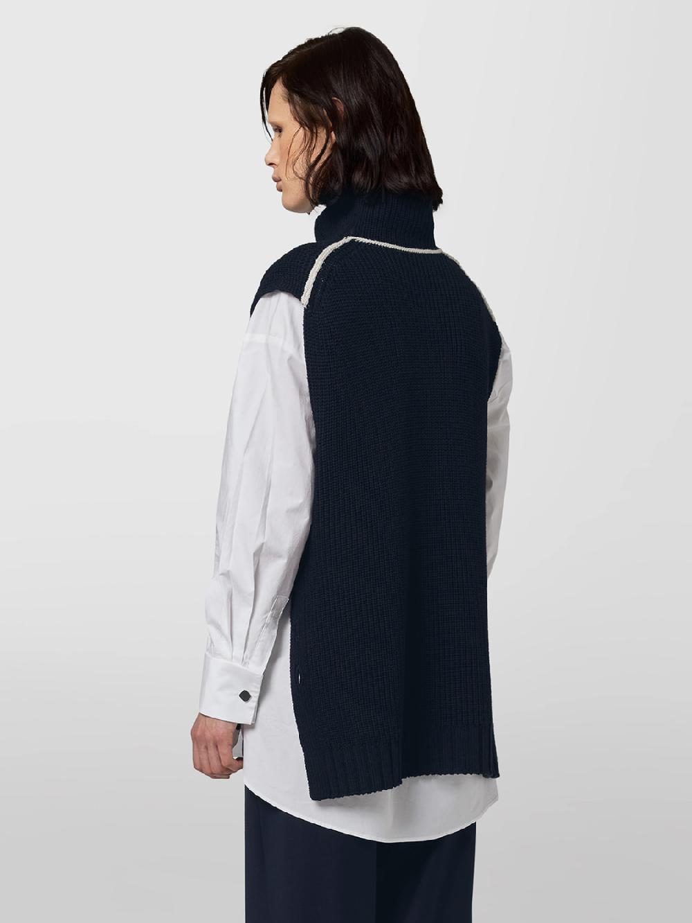 Alpha Studio COLLO ALTO S/M MAGLIA PERLATA