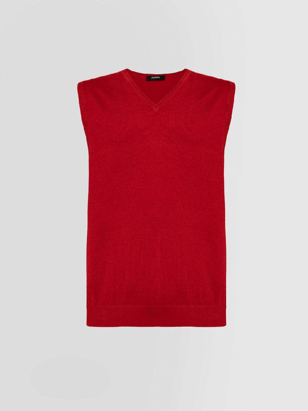 Alpha studio GILET IN VISCOSA