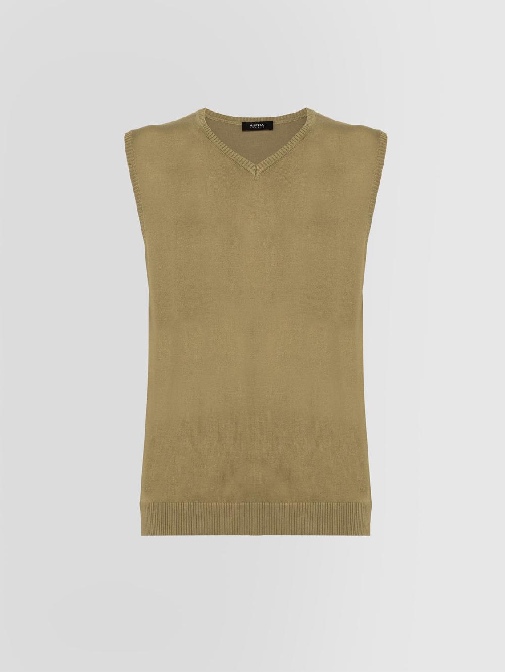 Alpha studio GILET IN VISCOSA
