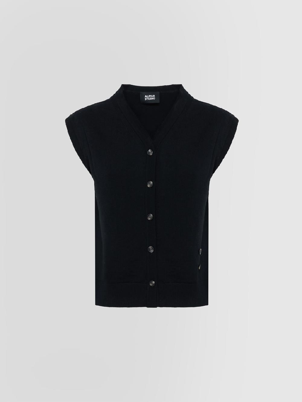 Alpha studio GILET RASATO