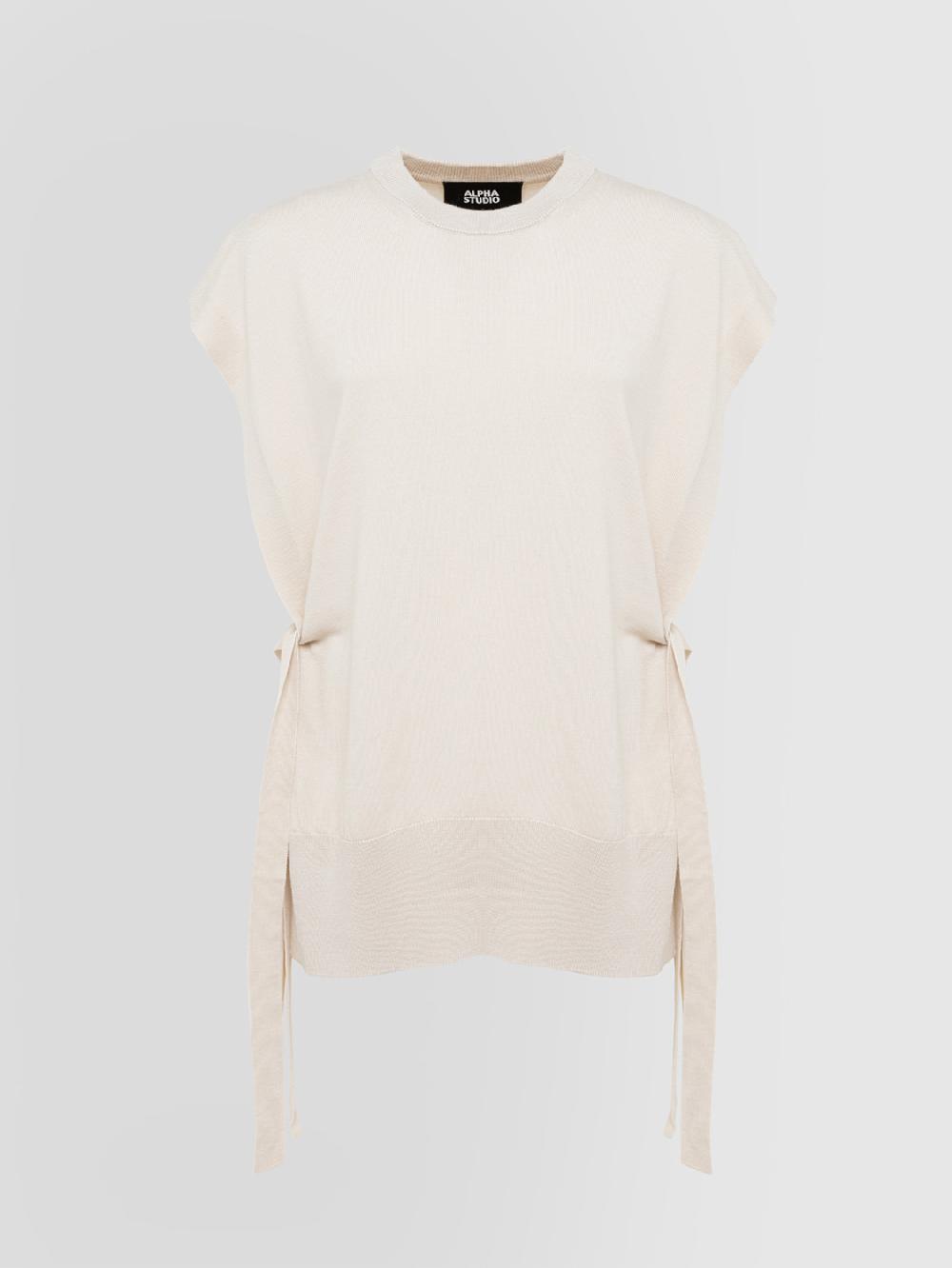 Alpha studio GIRO PONCHO RASATO S/M