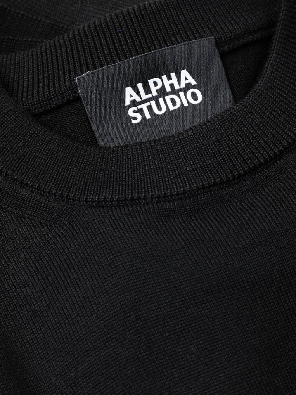 Alpha Studio GIRO PONCHO RASATO S/M