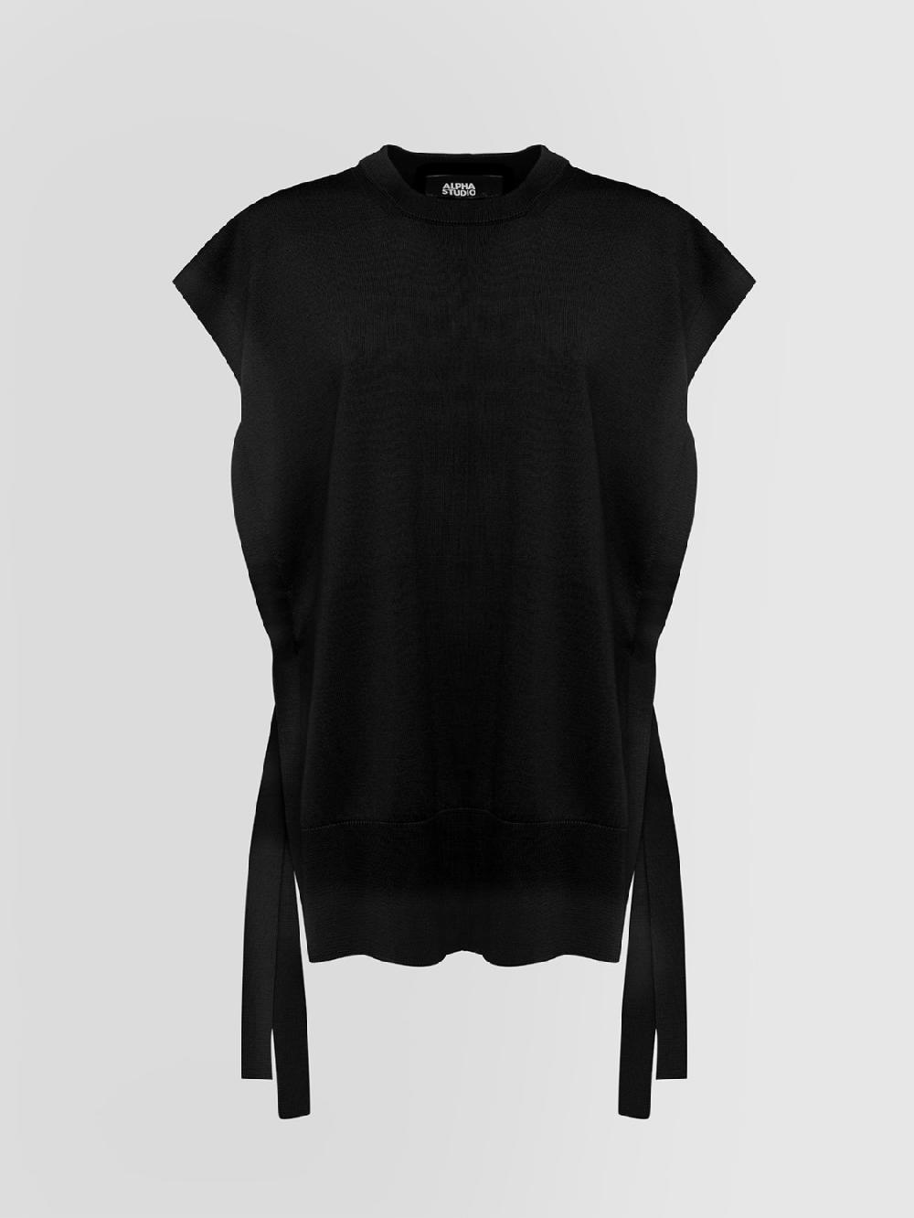 Alpha studio GIRO PONCHO RASATO S/M