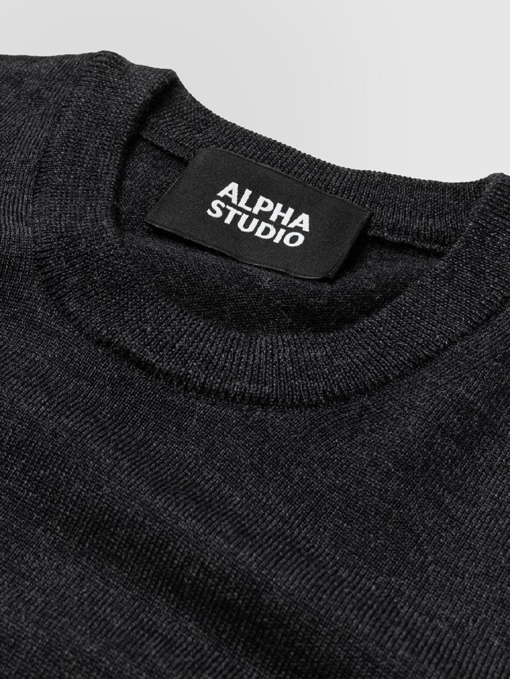 Alpha Studio GIROCOLLO BASIC IN MERINOS