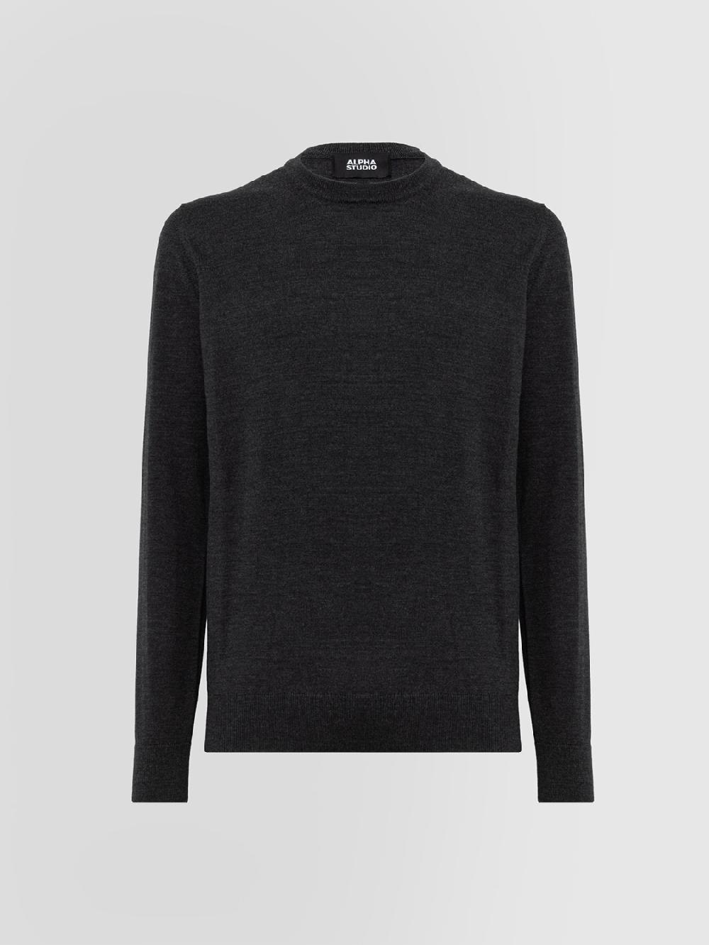 Alpha studio GIROCOLLO BASIC IN MERINOS