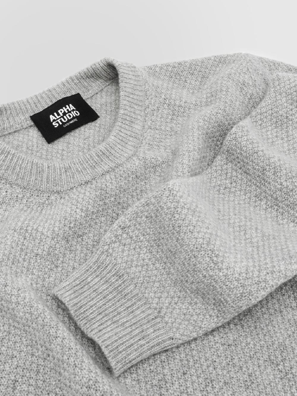 Alpha Studio GIROCOLLO CHICCO RISO NEW CASHMERE