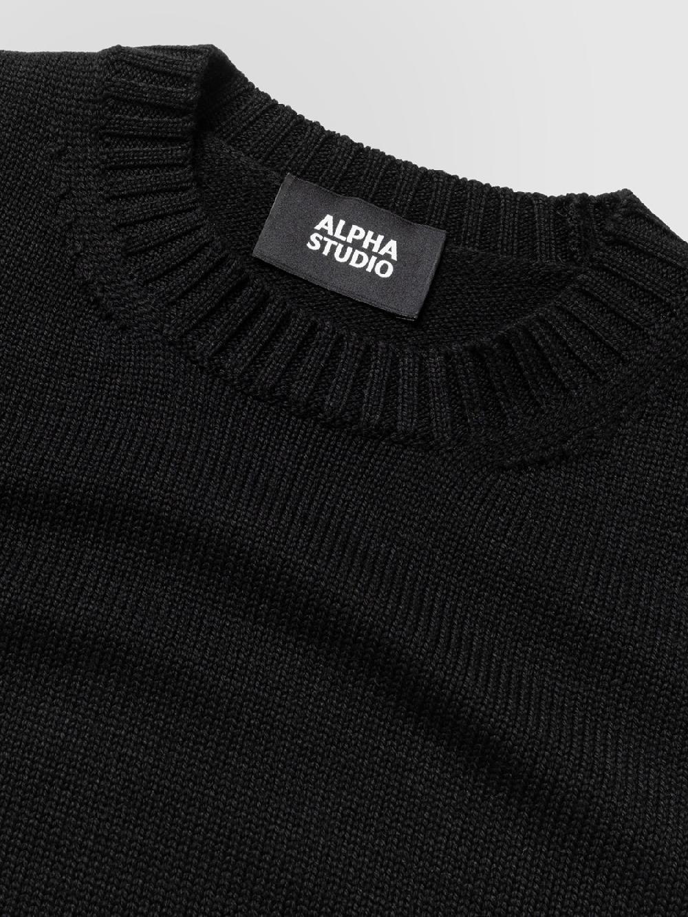 Alpha Studio GIROCOLLO IN MERINOS