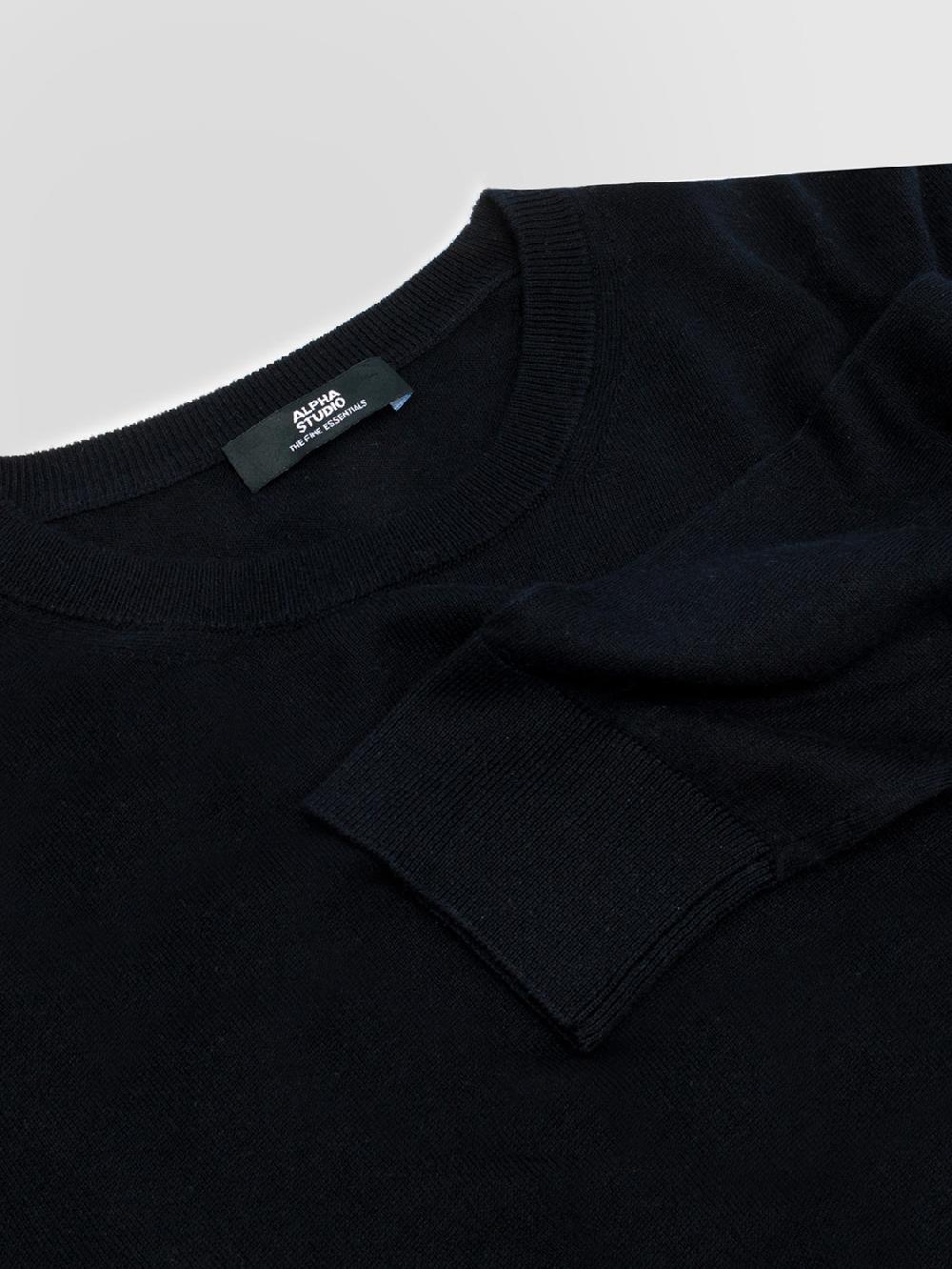 Alpha Studio GIROCOLLO IN SETA E CASHMERE