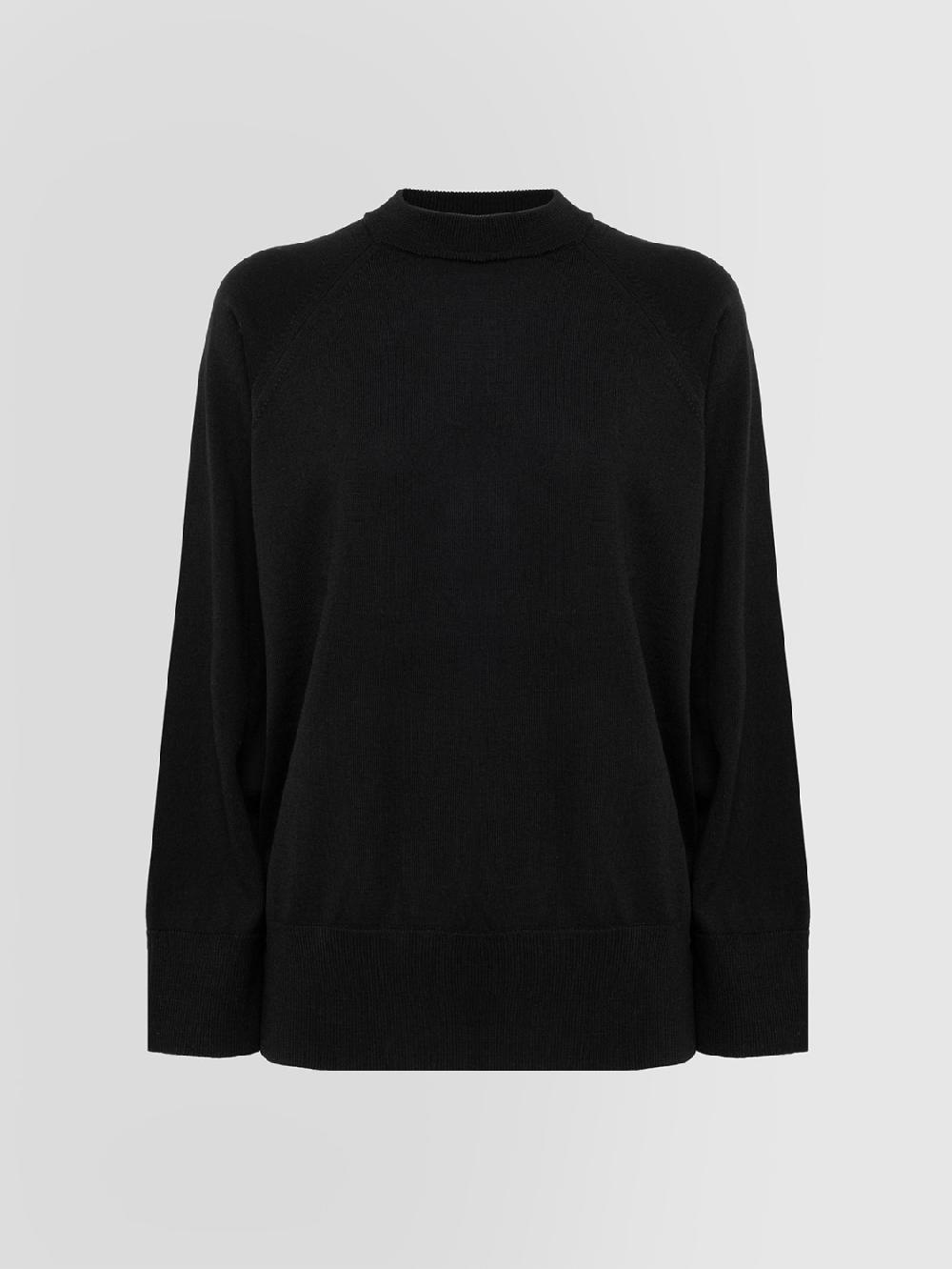 Alpha studio GIROCOLLO M/L RASATO RAGLAN