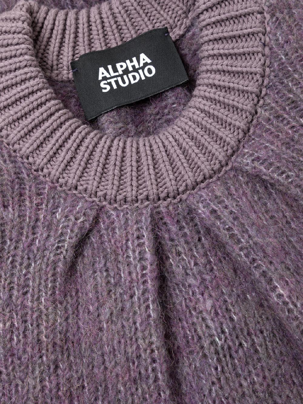 Alpha Studio GIROCOLLO S/M KIMONO RASATO