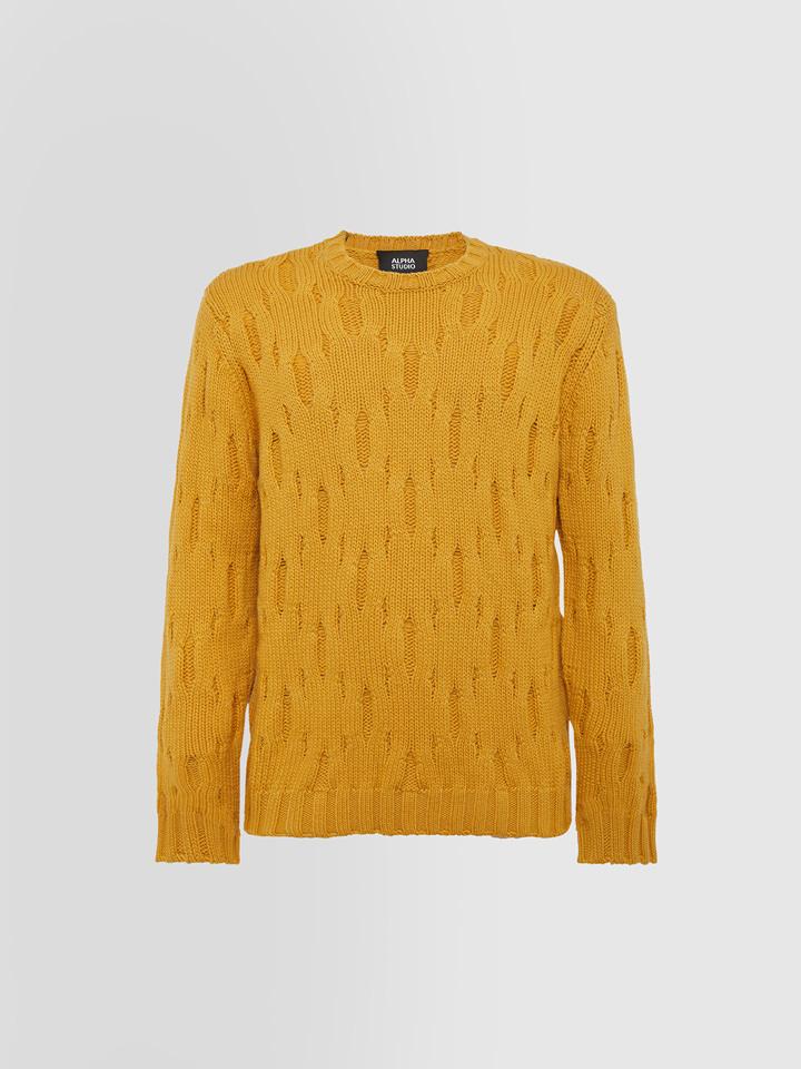 Alpha studio GIROCOLLO SPECIAL KNIT