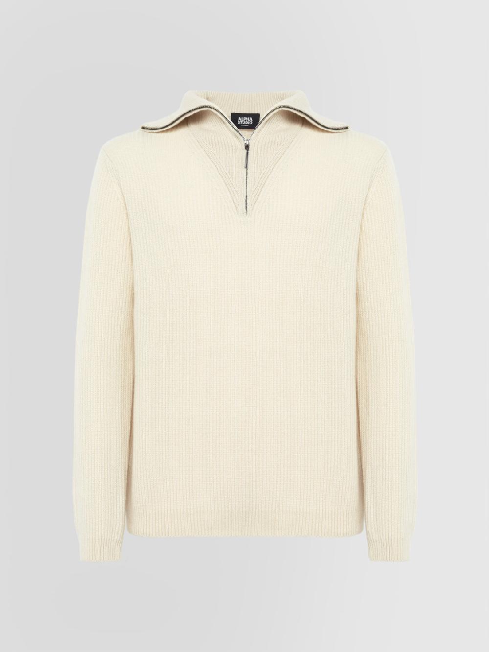 Alpha studio LUPETTO IN CASHMERE COSTA INGLESE