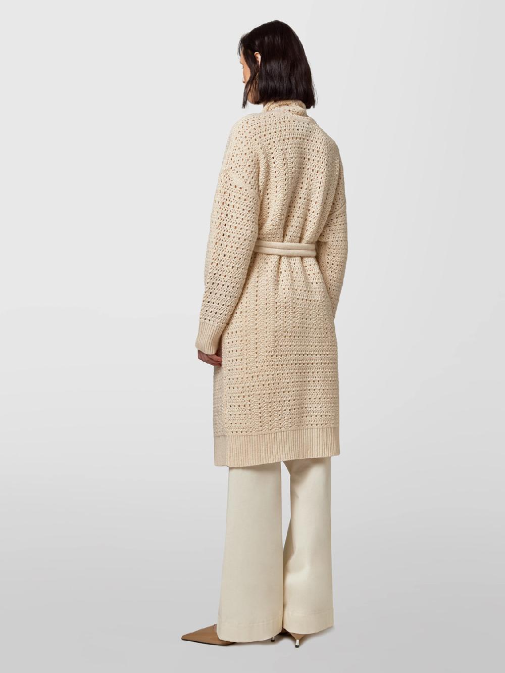 Alpha Studio MAXI CARDIGAN PUNTO MAGLIA