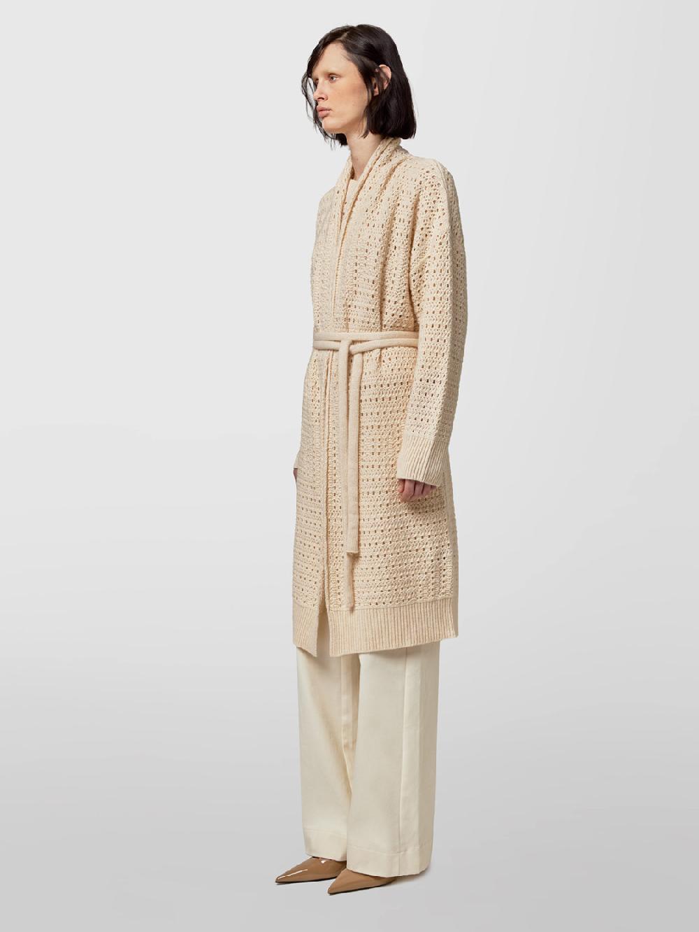 Alpha Studio MAXI CARDIGAN PUNTO MAGLIA