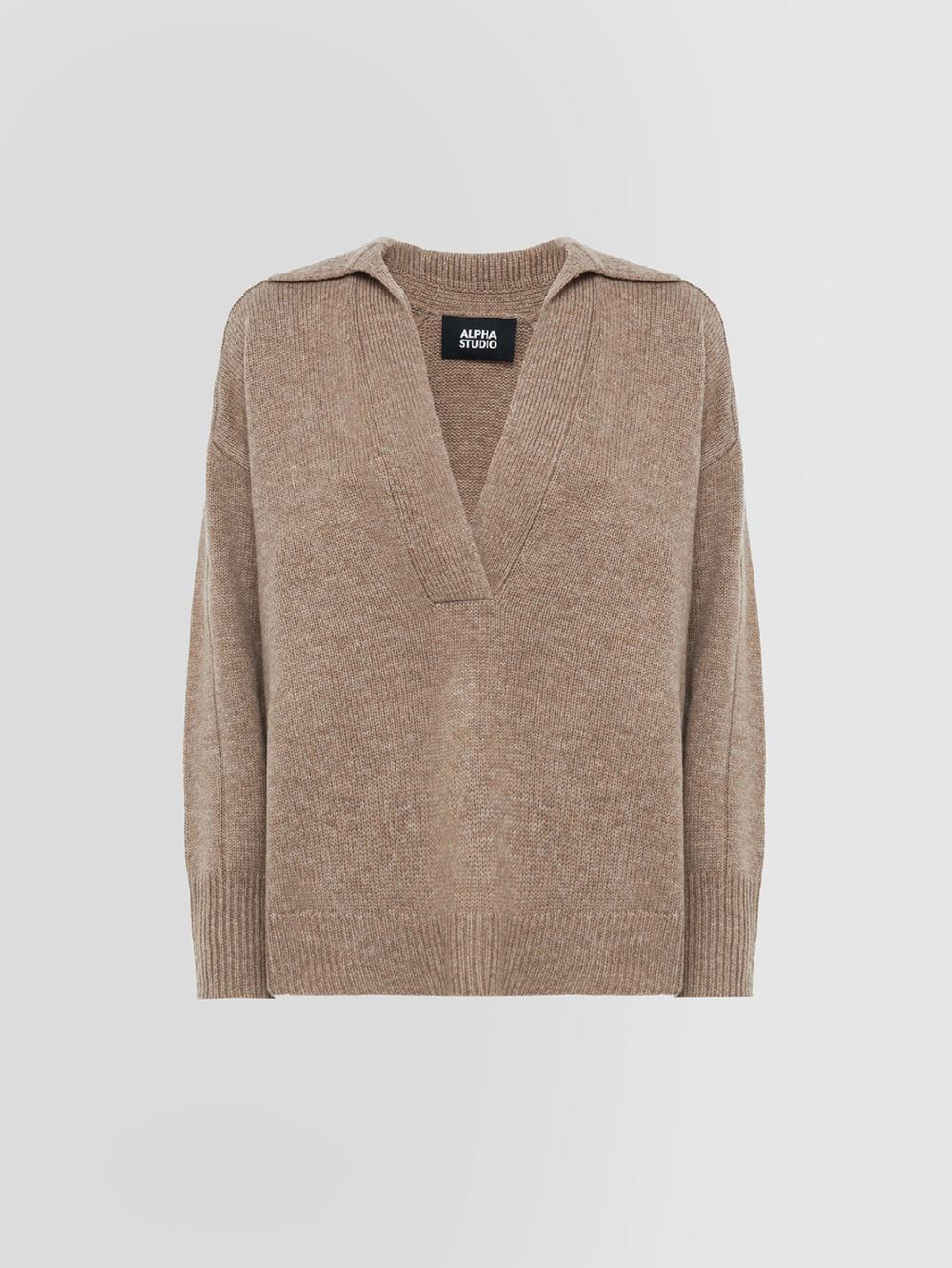 Alpha studio POLO M/L RASATO