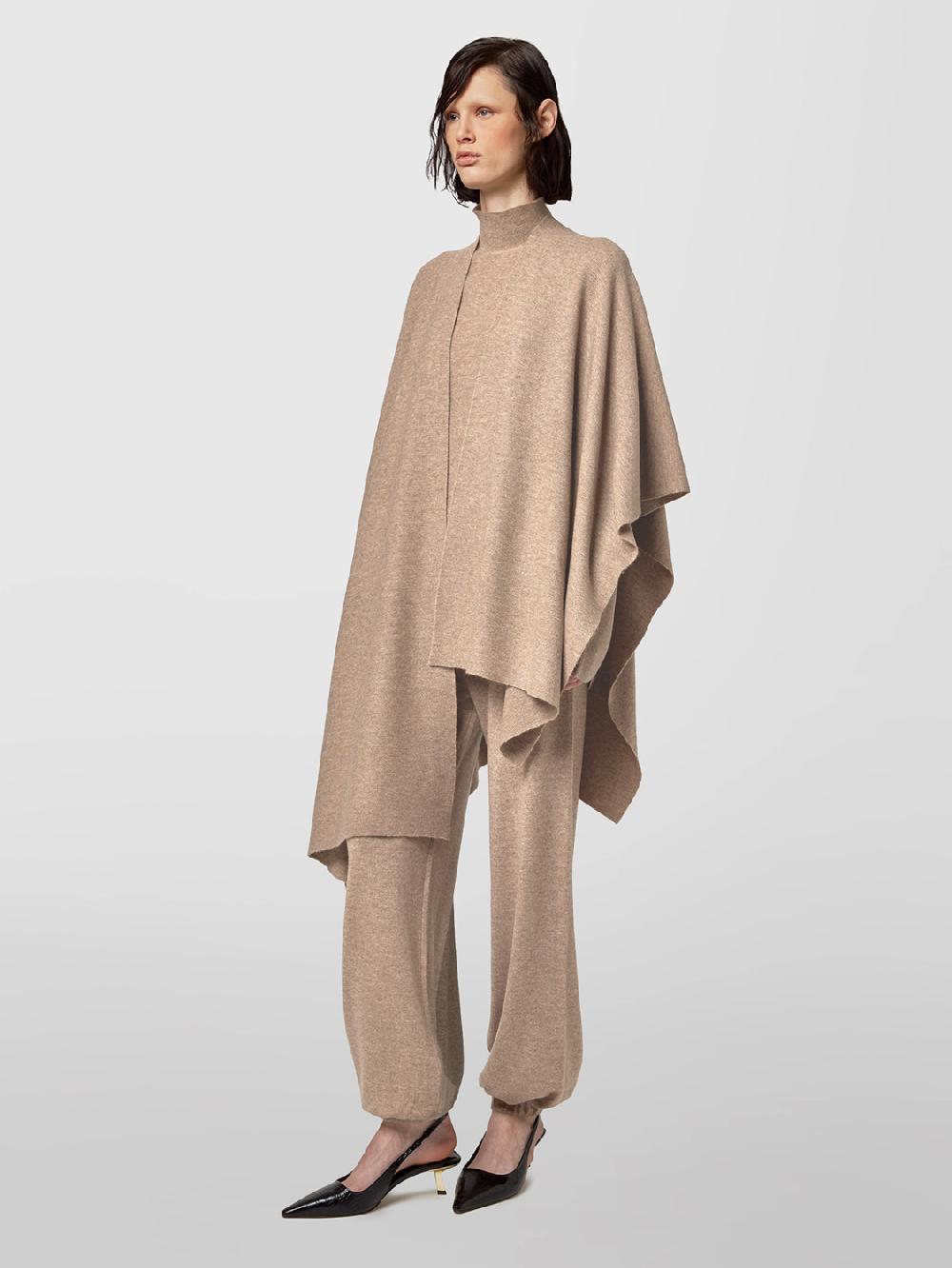 Alpha Studio PONCHO LINKS URBAN CASHMERE