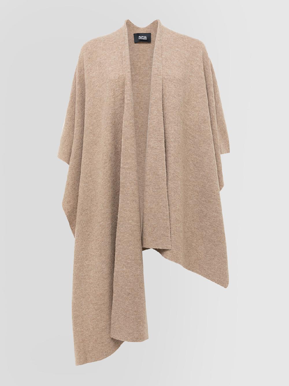 Alpha studio PONCHO LINKS URBAN CASHMERE