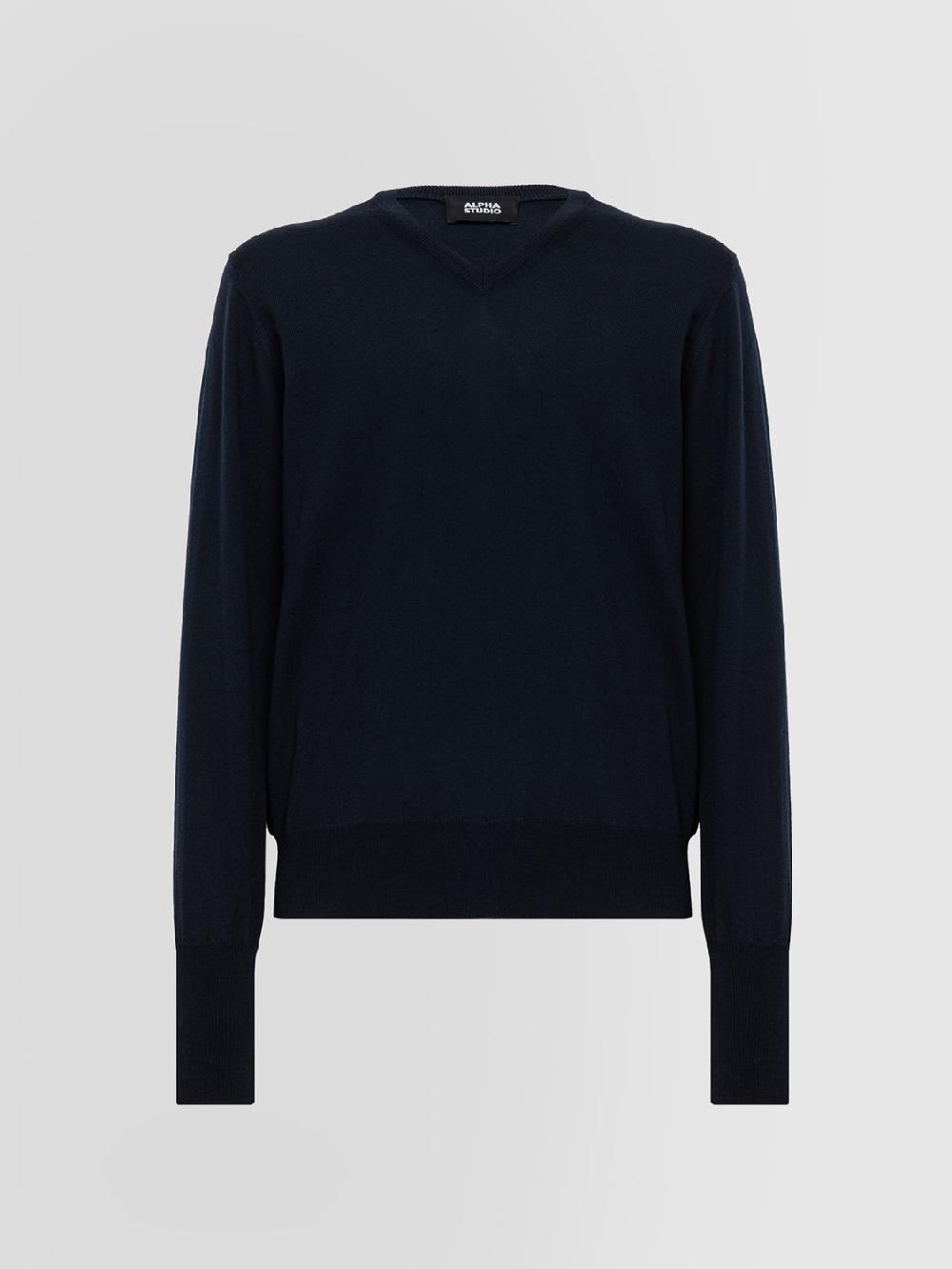 Alpha studio SCOLLO V IN MERINOS